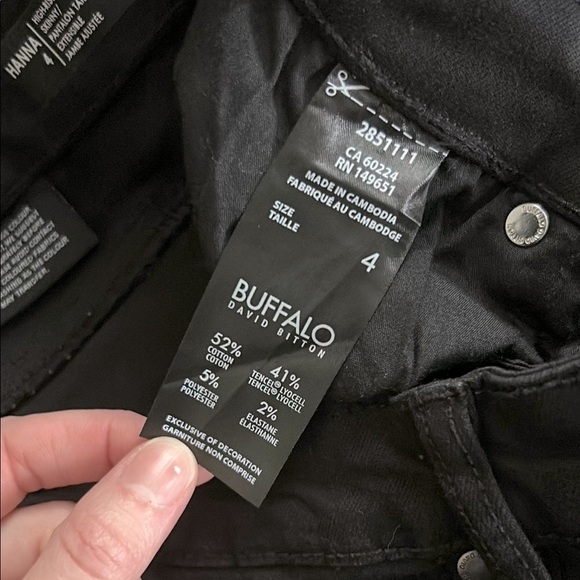 BUFFALO | Black Women's Skinny Jeans | 27 - Picture 4 of 6